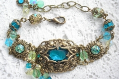 Blue Zircon Bracelet